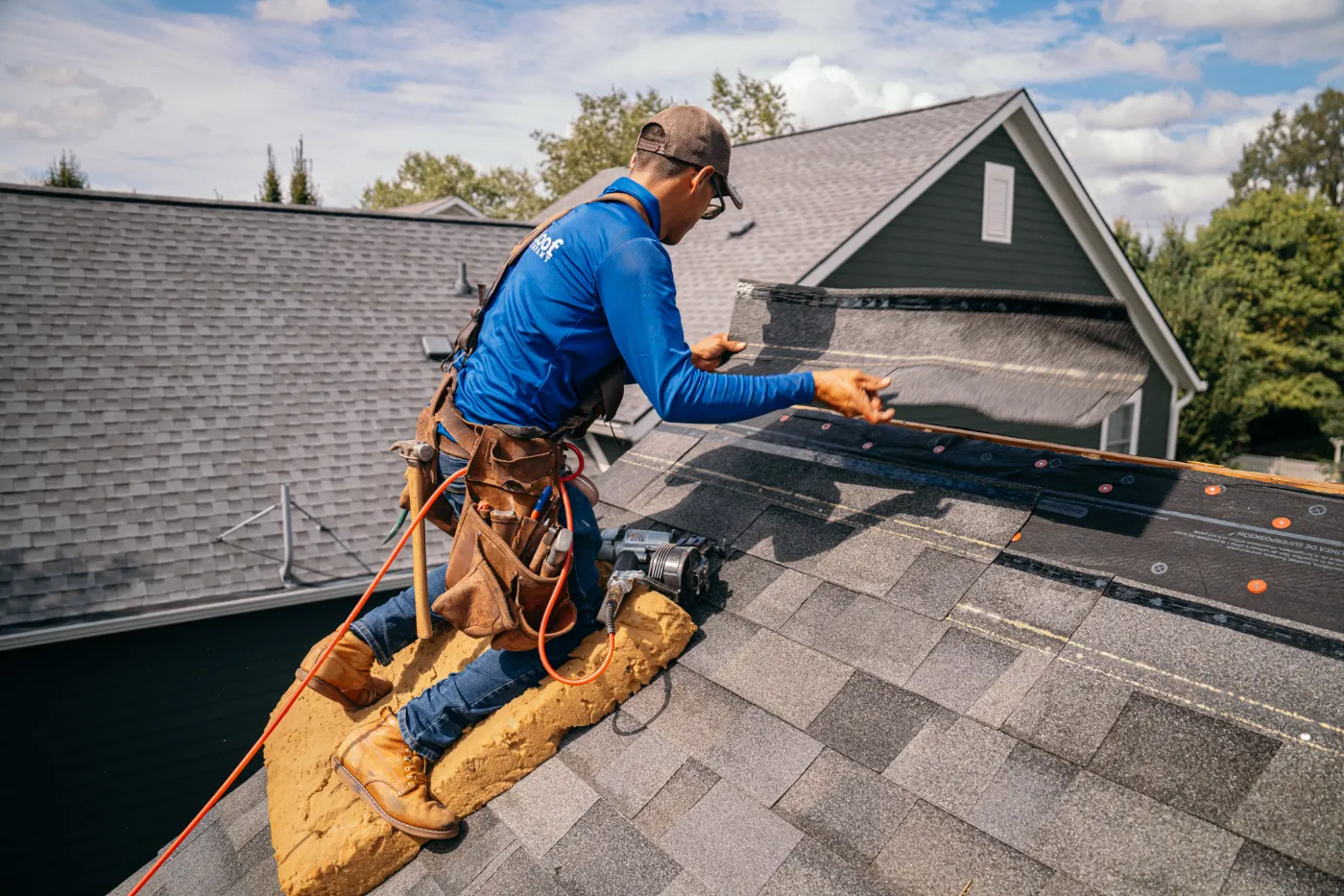 Roofing by Crooked Stick Roofing near North Crows Nest, IN